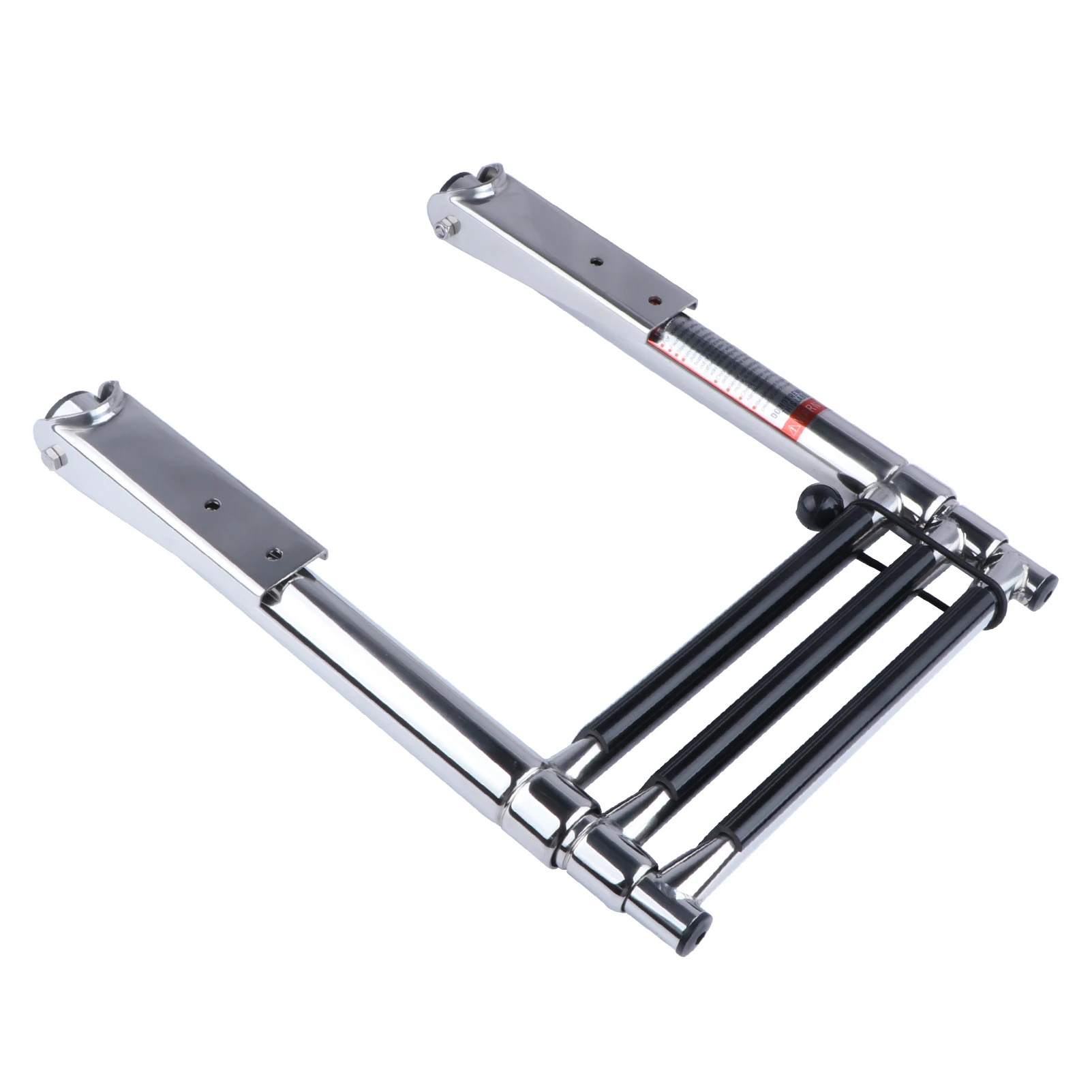 

Boat Accessories 3 Step Stainless Steel Marine Boat ladder Yacht Polished Steel Folding Telescopic Swiming Ladder