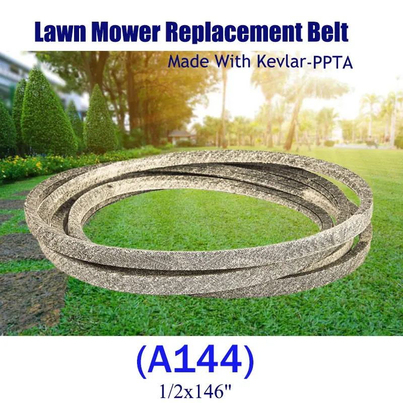 Mower Deck Belt Fits X300 X304 X310 Eztrak Z245 Para Aramid Fiber For John Deere M154621 1/2 &quotx 146&quot Make With Kevlar | Автомобили