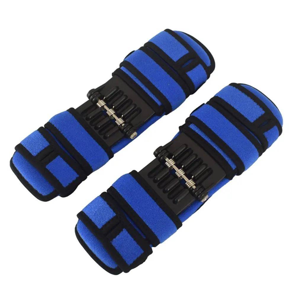 2 pcs Blue 2 шт силовые подтяжки для поддержки суставов, наколенники, дышащие, Нескользящие, мощная сила отскока, наколенники для поддержки суставов, наколенники для поддержки - Цвет: 2 pcs Blue