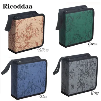 

40pcs Disc CD DVD Capacity Case Storage Holder Carry Case Organizer Sleeve Wallet Cover Bag Box CD DVD Storage Cover Accessory