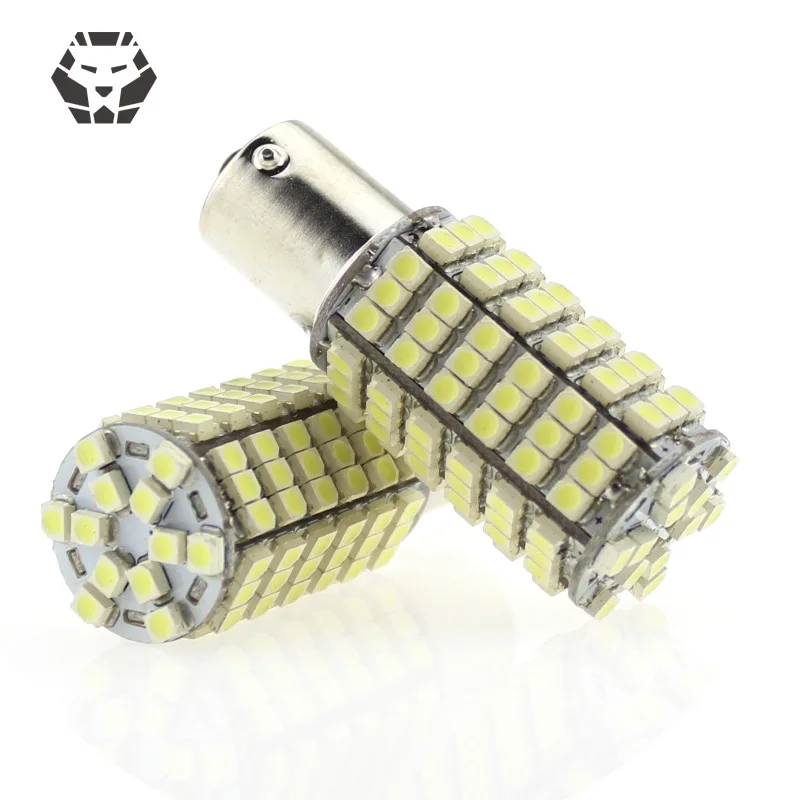 Автомобильный светодиодный поворотник для 1156 фонарь заднего хода 120smd1210 мотоцикл изменение сигналы подсветка угловой свет