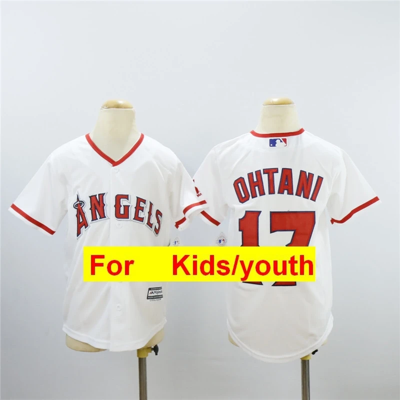 Золотой Молодежи Лос-Анджелеса Майк Траут Shohei Ohtani Альберта Pujols Kole Lee Реджи Джексон стержень Карью FLEX Прохладный База Джерси - Цвет: Золотой