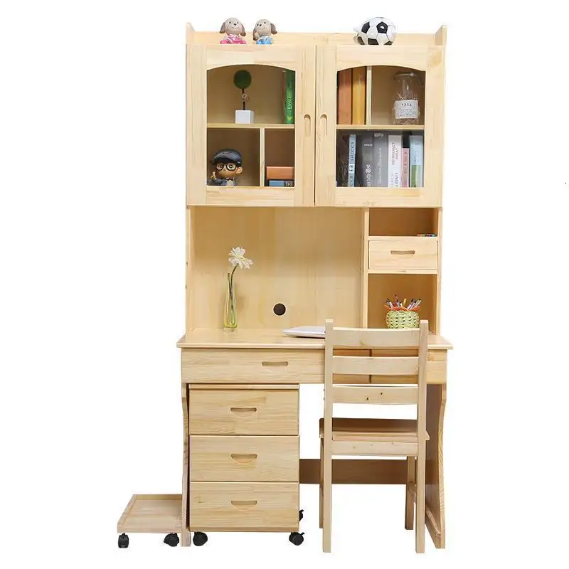 Pliante Lap Tisch небольшое бюро Meuble Escritorio стоя потертый шик деревянный стол Tablo Меса подставка для ноутбука с книжный шкаф