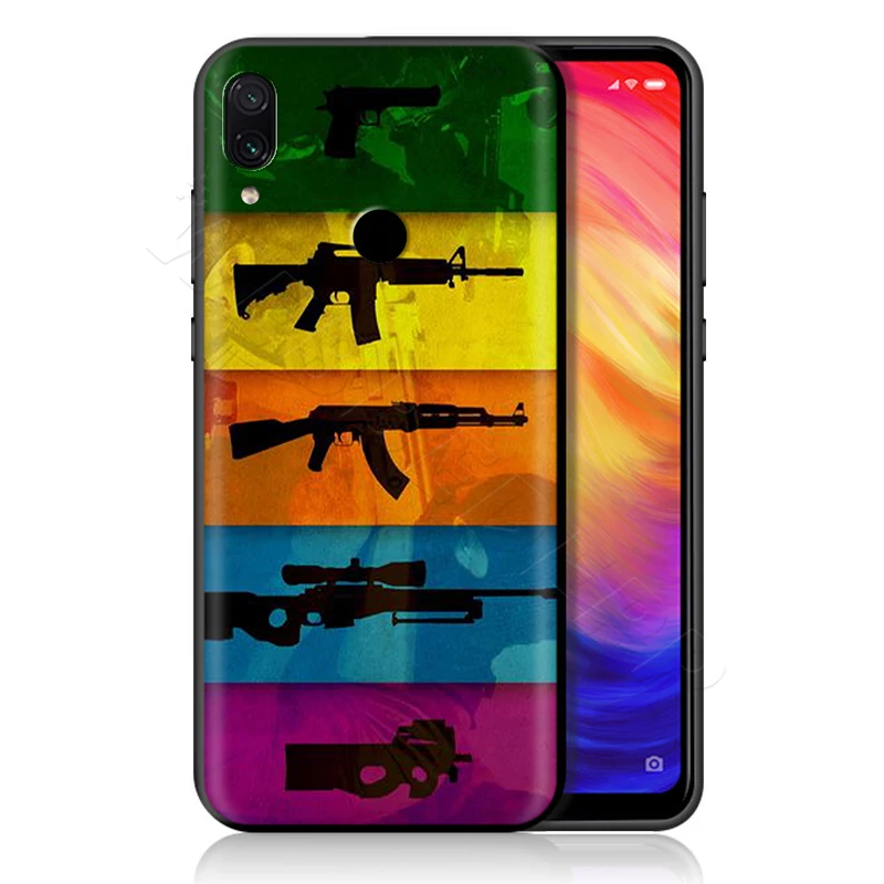 Игровой чехол CS GO для Xiaomi Redmi 4A 4X5 5A 6 6A 7 7A S2 Note Go K20 Pro Plus Prime 8T - Цвет: 4