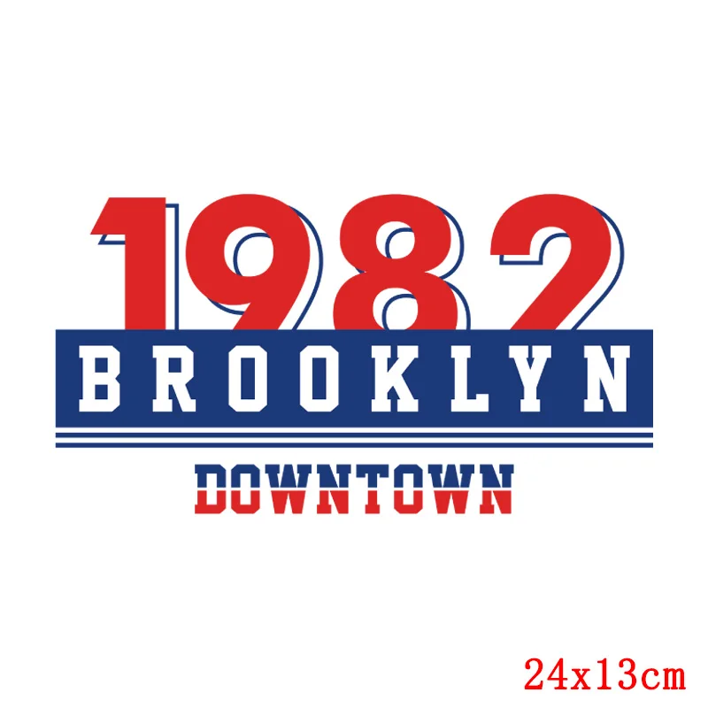 Оранжевые термонаклейки в стиле ретро для одежды модные наклейки с надписями из