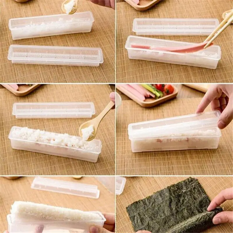 Японский ролл Суши производитель Laver риса ролл суши плесень Kimbap чайник Bento инструменты для приготовления пищи Кухонные приспособления для выпечки Прямая поставка|Инструменты для суши| | АлиЭкспресс