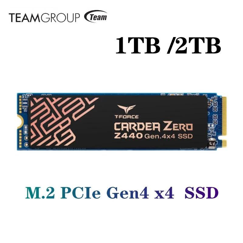 TEAMGROUP T Force CARDEA Zero Z440 1TB 2TB DRAM SLC Cache, 3D TLC 