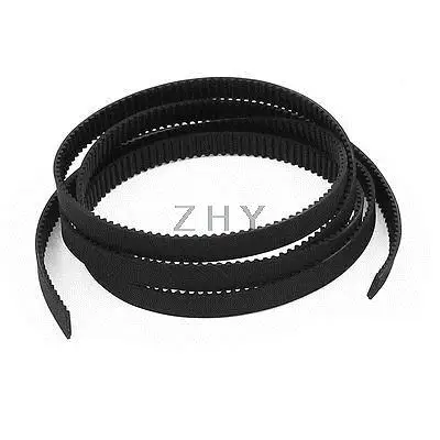 

3D Printer 2GT 6mm Width 2mm Pitch Rubber Open Loop Precision Timing Belt 1M