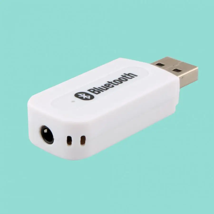 Bluetooth передатчик 3,5 мм A2DP Беспроводной, включающим в себя гарнитуру блютус и флеш-накопитель USB стерео аудио Музыка Динамик приемник Адаптер 5В