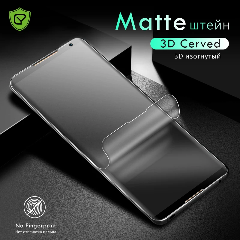 CHYI Matte Hydrogel Film For Asus zenfone 7 pro 8 Flip back Screen Protector 3D Frosted ROG phone 5 3 2 Not tempered glass | Мобильные