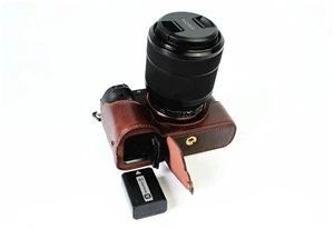 Чехол из искусственной кожи для sony Ilce-7Ii A7Rii A7Mii Digital A7Ii камера коричневый черный кофе прочный портативный