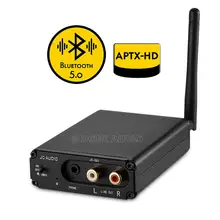 Douk аудио HiFi Bluetooth 5,0 аудио приемник ЦАП цифро-аналоговый преобразователь OPT коаксиальный APT-X