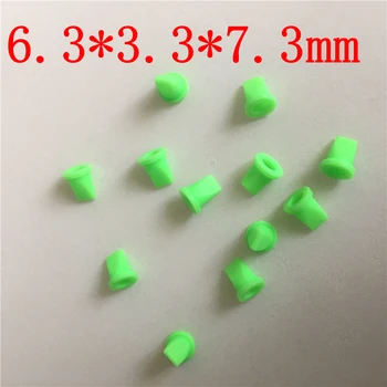 

20PCS green check valve Silicone valve 6.3*3.3*7.3MM