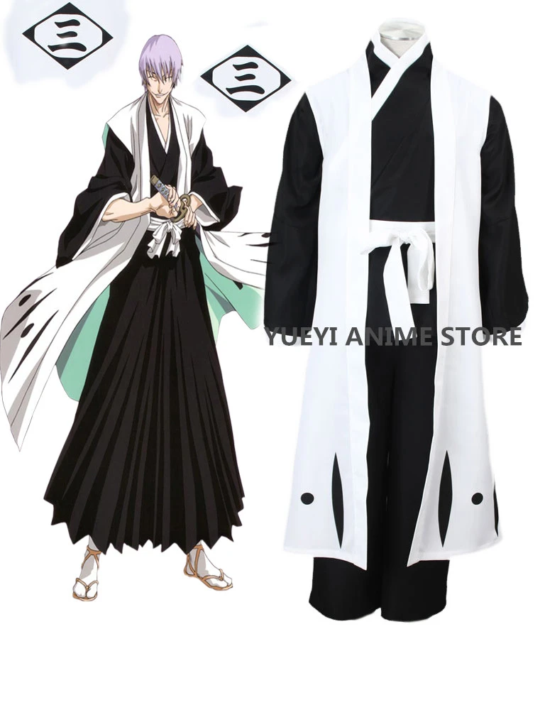 アニメブリーチgoteiサーティーンジン市丸キャプテン3rd部門着物コスプレ衣装 Anime Costumes Aliexpress