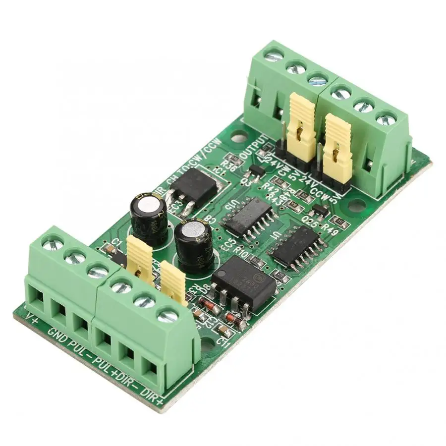 

PLC 5V 24V Pulse + Direction to Double Pulse Conversion for Signal Stepping PD-CCW-Servo Drive