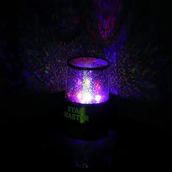 

1Pc Amazing Flashing Colorful Sky Star Master Night Light Lovely Sky Starry Star Projector Novelty Gifts Drop Shipping