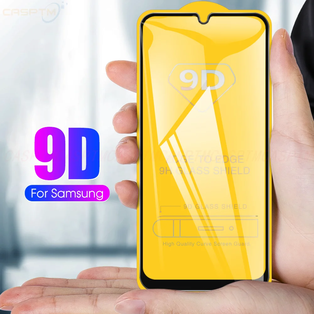 9D Tempered Glass For Samsung Galaxy A10 A20E A30 A40 A50 A60 A70 A80 Screen Protector A10S 20S 30S A50S Film | Мобильные телефоны