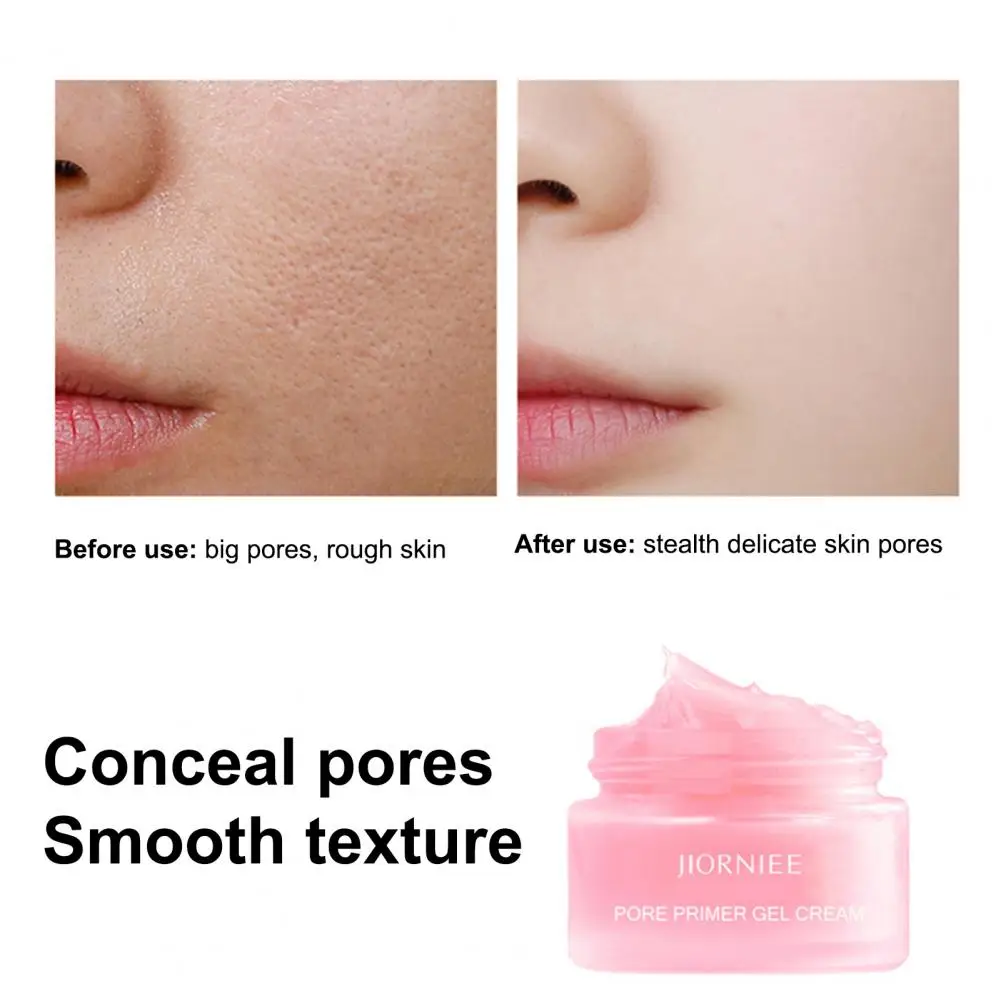 30g Pore Cream Non Floating Shrink Pores Natural Extract Pre Makeup Delicate Skin Concealer Invisible Gel Matte Foundation