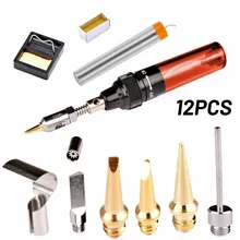 

MT-100 Gas Soldering Iron Electric Blow Torch Gun Wireless Portable Butane Tools Welding Pen Burner Wireless Portable