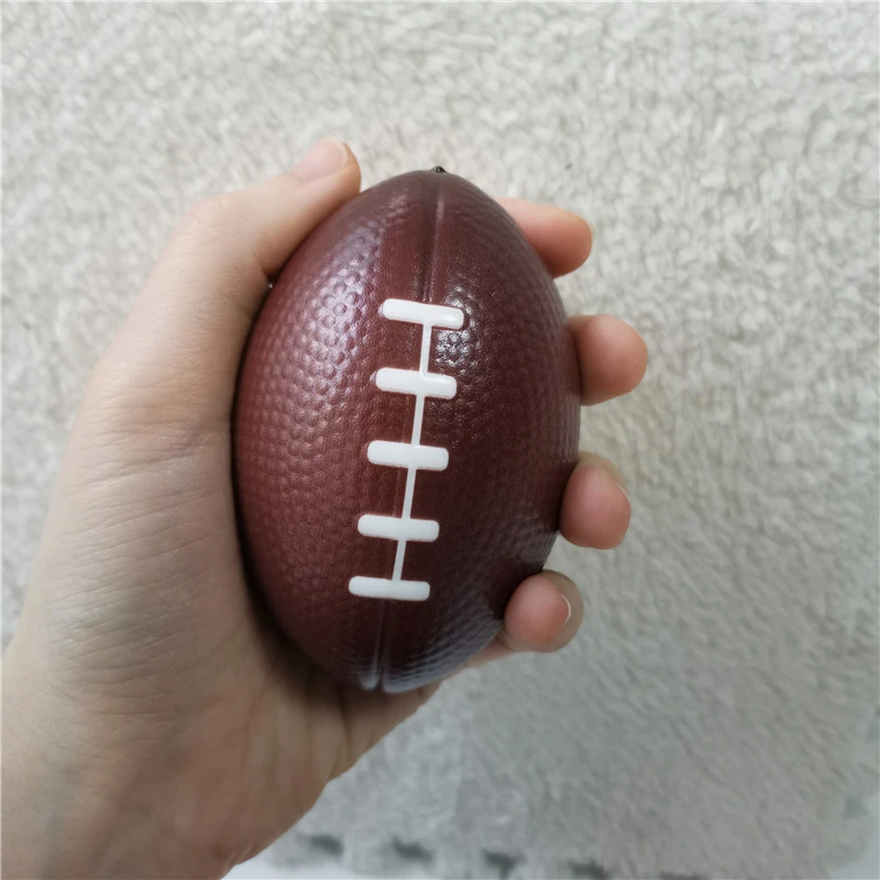 サッカーラグビーボール9cm フォーム 抗ストレス アウトドアスポーツ 子供のおもちゃ おもちゃ ボール Aliexpress