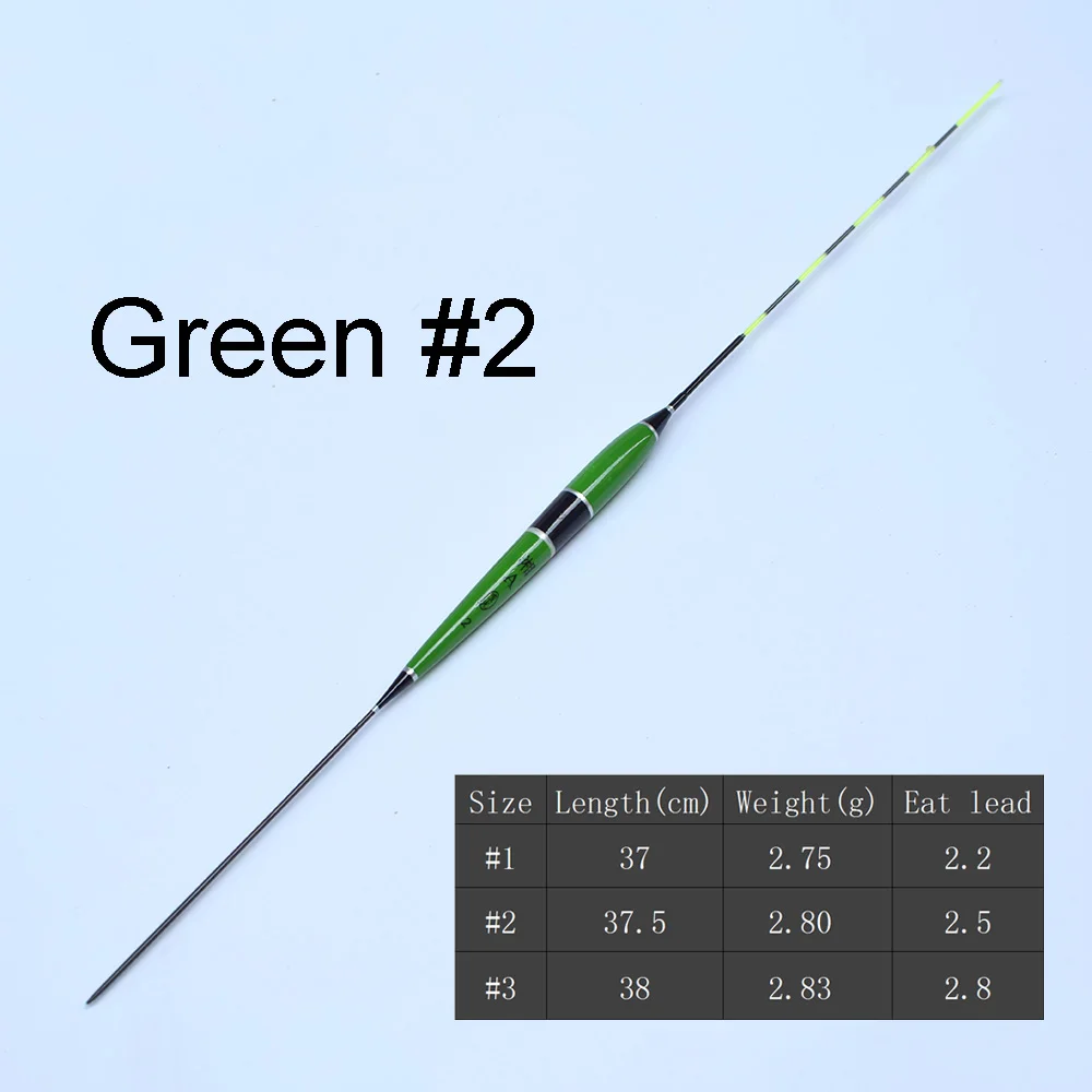 Green 2 Умный поплавок для рыбалки, сигнализатор укуса, приманка для рыбы, светодиодный светильник, автоматическое изменение цвета, ночной электронный поплавок - Цвет: Green 2