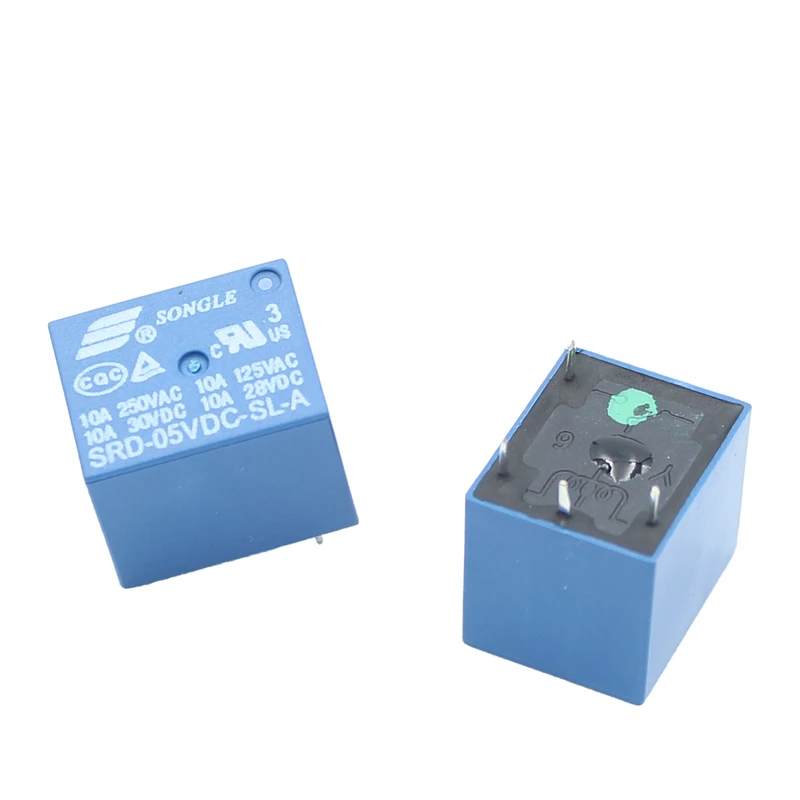 5 шт./лот реле SRD-05VDC-SL-A SRD-12VDC-SL-A SRD-24VDC-SL-A 05V 12V 24V 48V 10A 250VAC 4PIN T73 | Обустройство дома