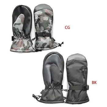 

Unisex Winter Snow Ski Gloves Touchscreen Waterproof Camouflage Thermal Mittens