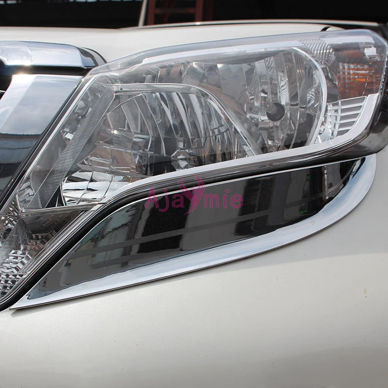 Аксессуары для Toyota Land Cruiser 150 Prado LC150 FJ150 2014 2017 фары бровей Накладка лампы