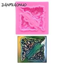 A0899009 Border Vine Pattern Silicona Molde Silicone Mold Cake Form Handmade Soap Confeitaria Bolo Ferramentas 3d Topo