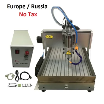 

2200W 1.5KW Spindle Motor CNC Router machine 6090 metal Engraver Engraving Cutting Milling Machine