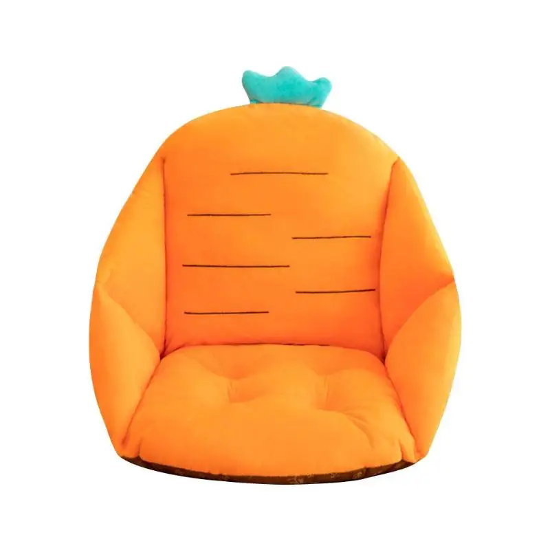 Orange 45x45cm Дропшиппинг утолщенные детские сидения диван поддержка подушка мультфильм офисное кресло сиденье Подушка автомобиля для детей - Цвет: Orange 45x45cm