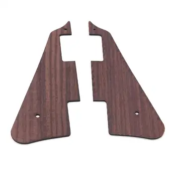 

2020 New arrival 2Pcs Electric Guitar Pickguard Rosewood Shield Wooden Guards for Musical Instrument Accessories