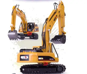 

1: 50 High Simulation Alloy Engineering Vehicle Model Alloy Excavator Toys Metal Castings Toy Vehicles Huina Toys