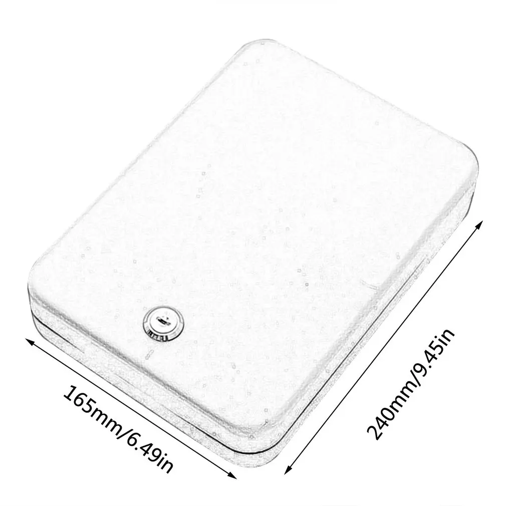 Бытовой портативный пистолет, страховая коробка, ювелирные изделия, наличные, противоугонная Автомобильная страховая коробка, Противоугонный ключ, чехол