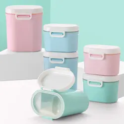 Boîte de lait en poudre pour bébé, réservoir de stockage Portable de grande capacité, boîte scellée à la maison pour la conservation des aliments supplémentaires 