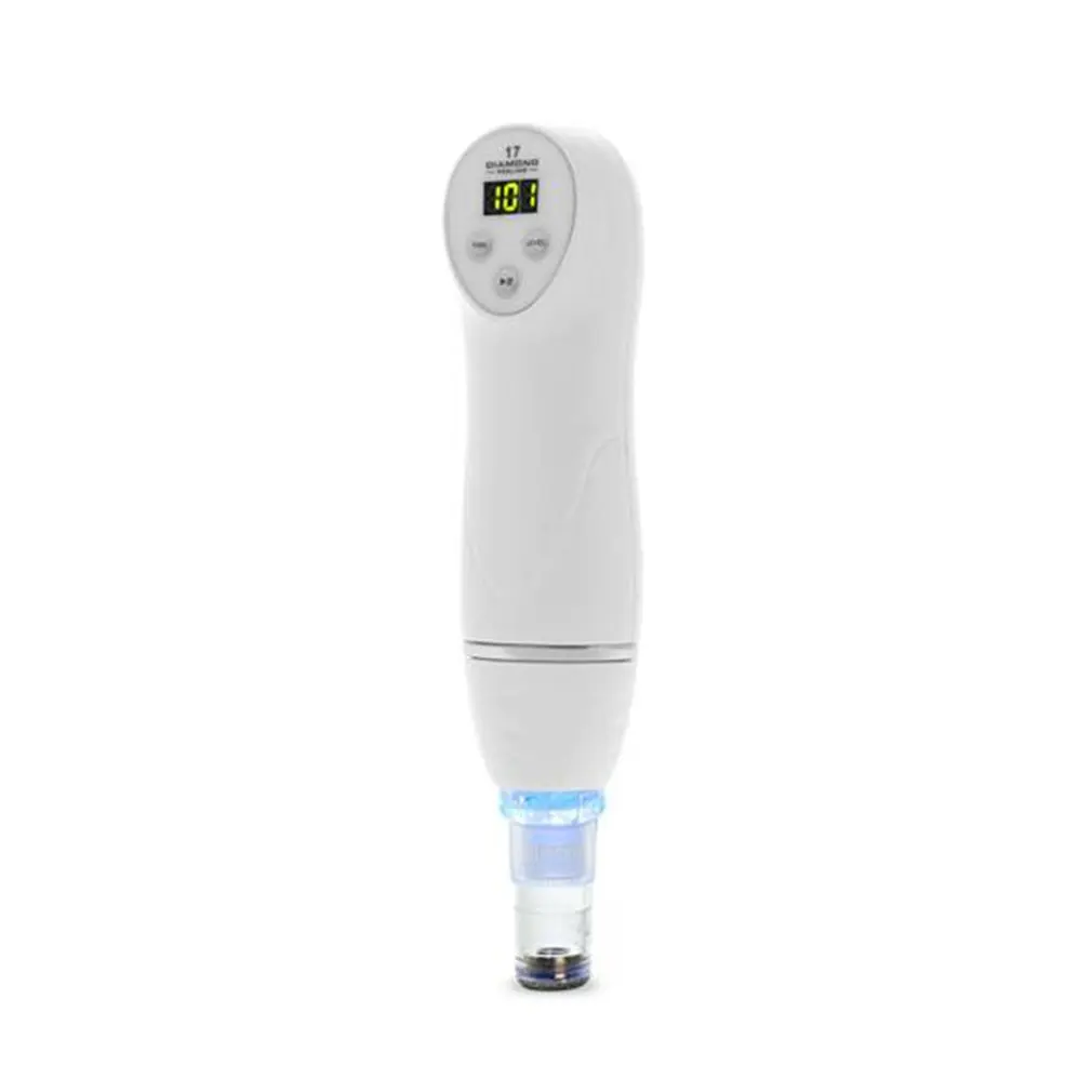 

Blackhead Acne Remove Tool Facial Skin Cleaning Pore Cleaner with 6 Tips Diamond Dermabrasion Skin Peeling Beauty