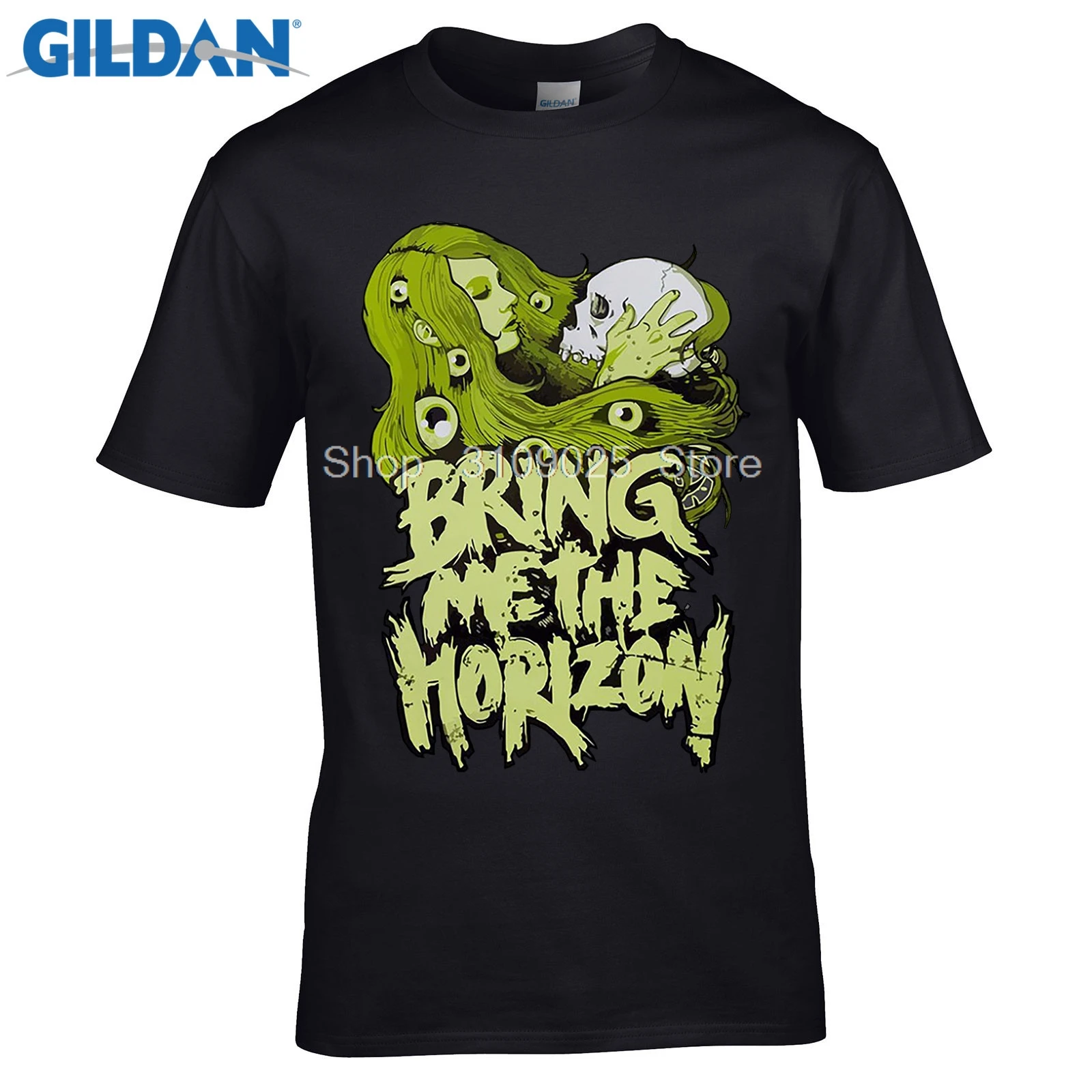 Bring Me The Horizon мужские футболки с цифровым принтом 100% чесаный хлопок 180 gsm