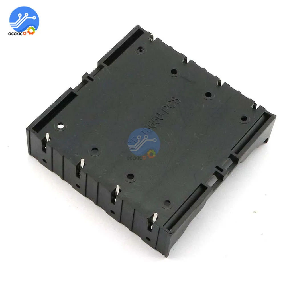 1x2x3x4x18650 ящик для хранения батарей 1 2 3 4 слота 18650 Держатель Внешнего Аккумулятора