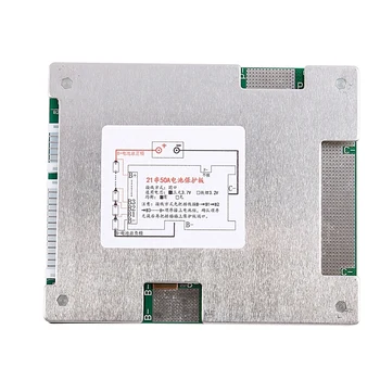 

76V 21S 20S 50A Lithium Ion Li-Ion LiPo Polymer 18650 Battery BMS with Protection Balance Board Module