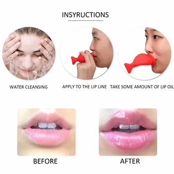 Fish Shaped Lip Muscle Exerciser Enhancer Tool Moisturizing Firming Lip Elasticity Plump Lips Practice Lip