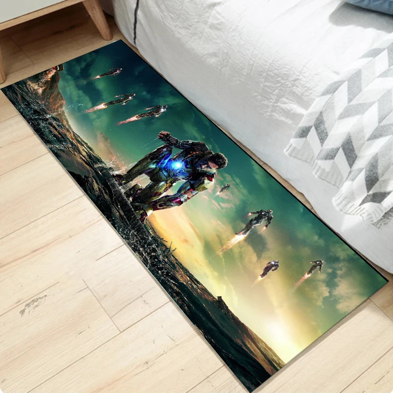 Железный человек Marvel, Мстители, длинный пол, коврик, ковер, кухонный нескользящий коврик, косплей, подарки - Цвет: Style 6