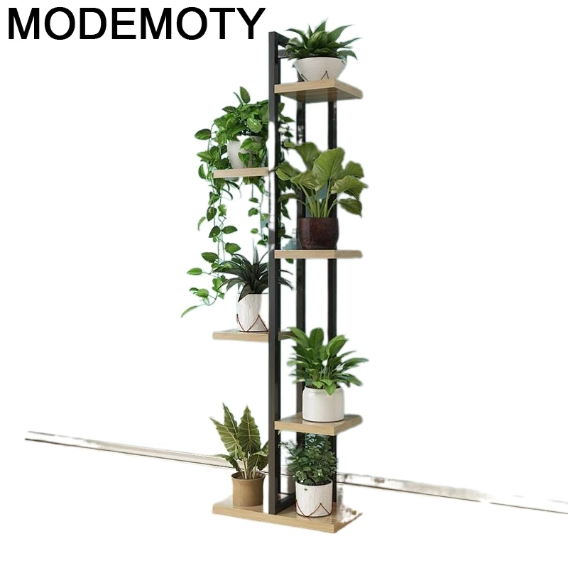 Деревянные полки для комнаты Etagere Plante доски Plantenrekken Plantenstandaard Балконная полка