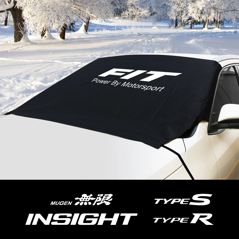 Parabrezza Per Auto Snow Ice Dust Block Parasole Per Honda Fit Insight Jazz Mugen Rr Si Type R Type S Vti Accessori Auto