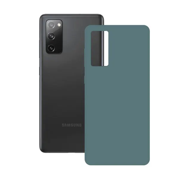 Mobile cover Samsung Galaxy S20 FE 5G KSIX Silk TPU Green |
