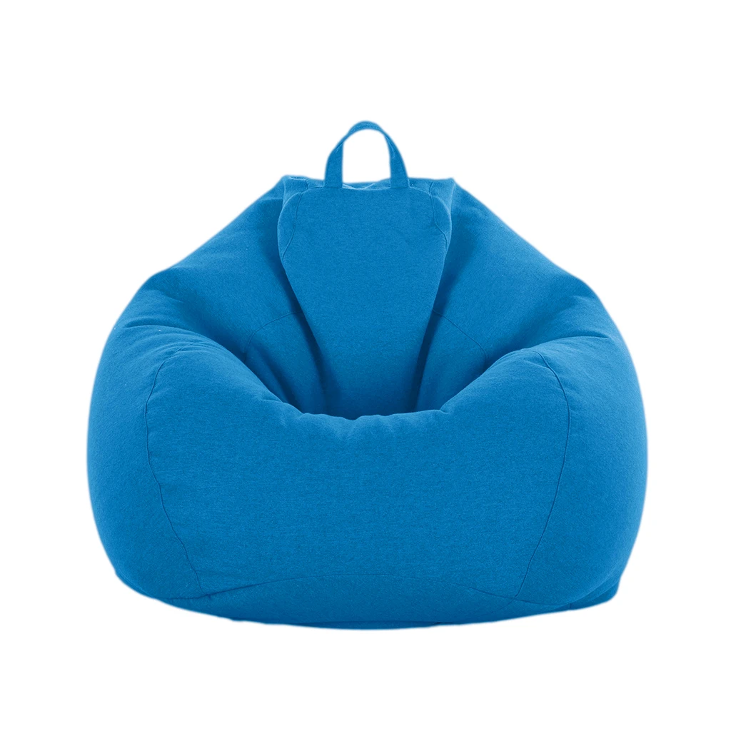 Large Bean Bag Cover without Filling Comfy Chair Comfortable Seating Covers 90*110cm Adult Size