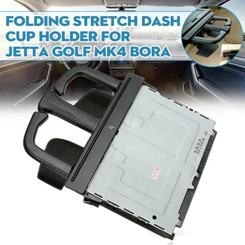 

Black Cup holder Interior Front Dash Sliding For Golf Bora MK4 MKVA3 S3 A4 A6 Q5