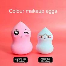 Мокрое и сухое двойное использование основные продукты лица смешать Губка слоеного и косметического носа красоты спонж для лица пуховка для макияжа для женщин