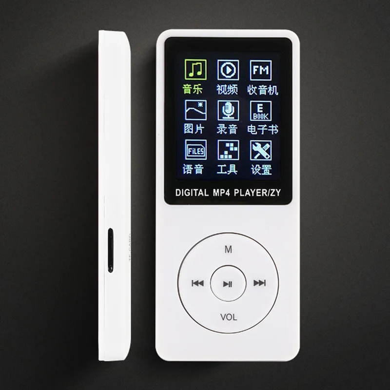 Мини MP3-плеер 1,8 дюйма TFT экран HIFI легкий портативный фильм медиаплееры 999