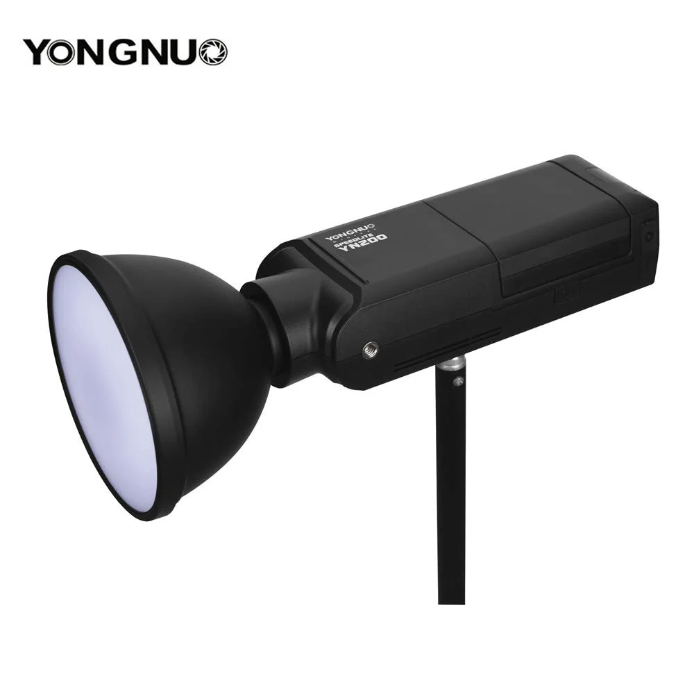 YN200 YONGNUO Вспышка TTL HSS 2 4G 200 Вт аккумулятор с USB Type C совместимый фонарь