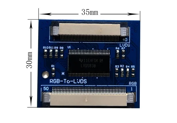 RGB к Lvds ЖК-экран lcd/TFT плата привода 1080 1920 P поддержка 1080